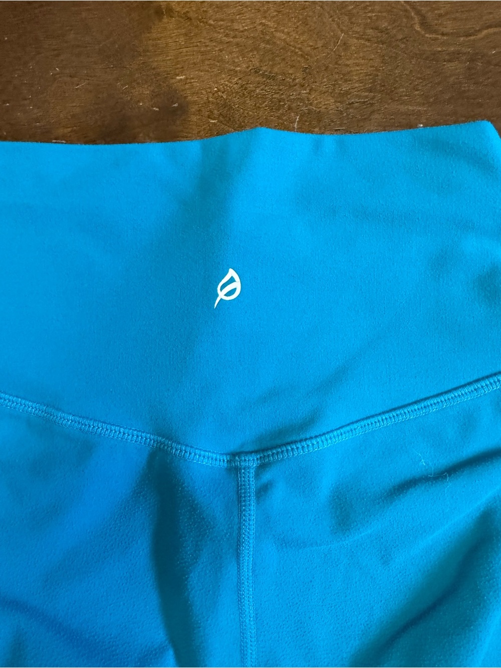 P'tula Bright Teal High-Waist Leggings